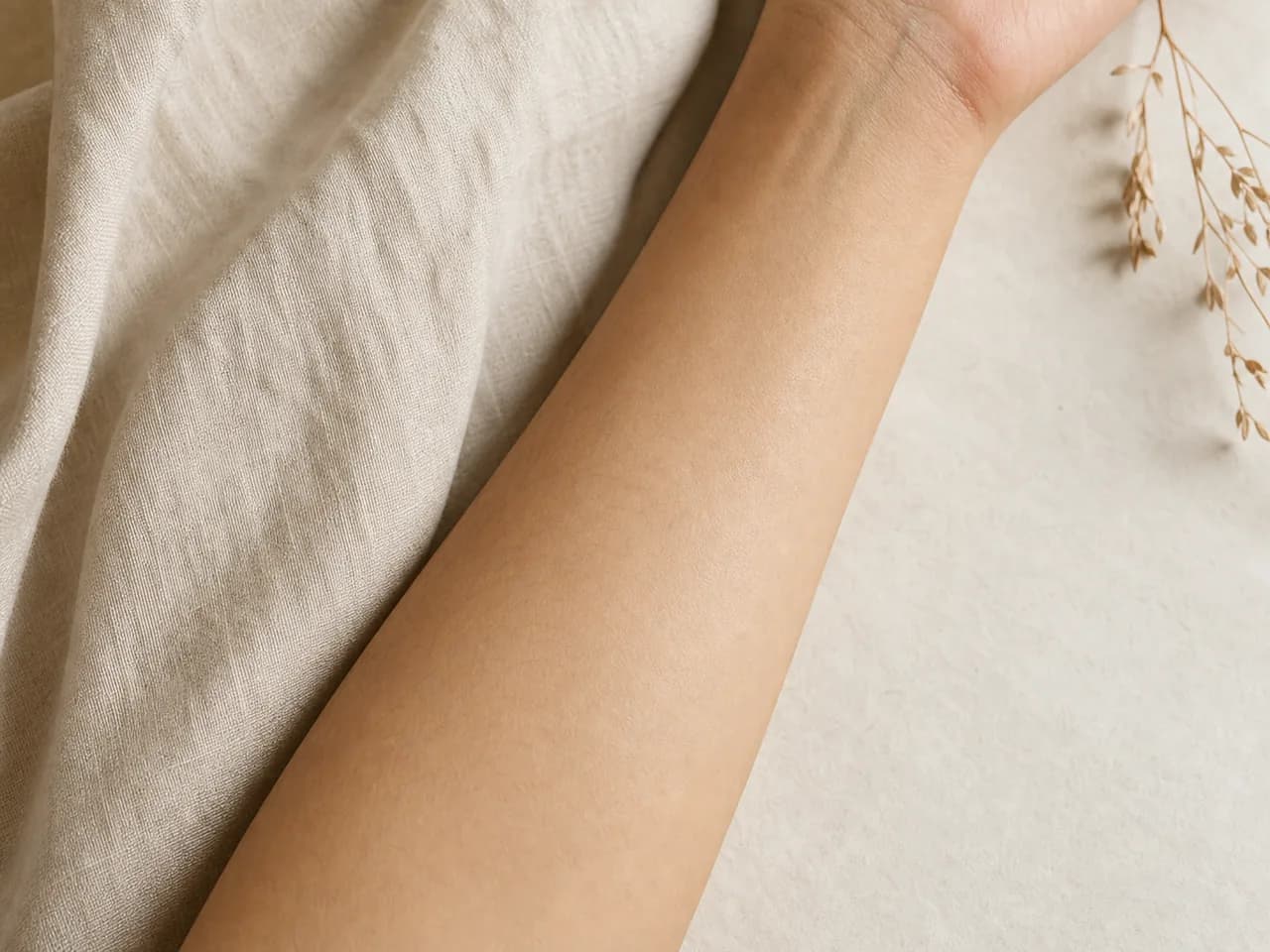 Forearm used for the tattoo mockup